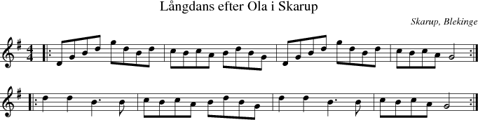 L�ngdans efter Ola i Skarup