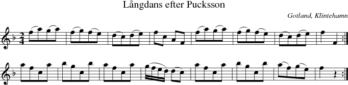 Lngdans efter Pucksson