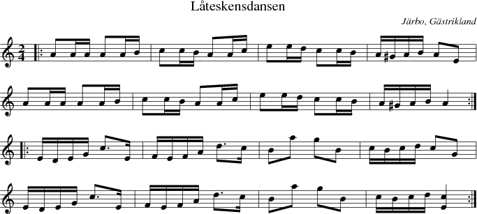 Lteskensdansen