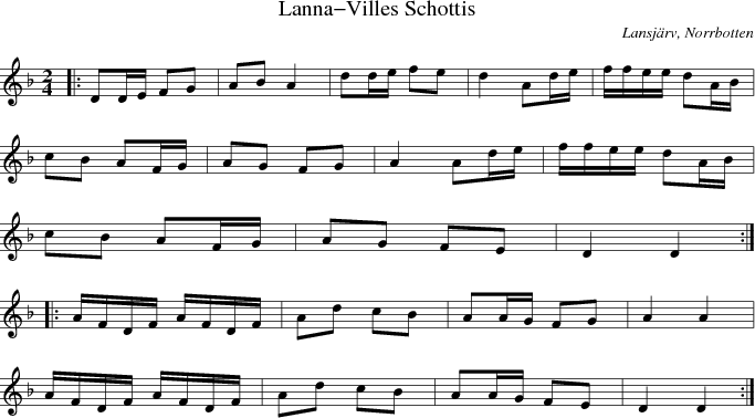 Lanna-Villes Schottis