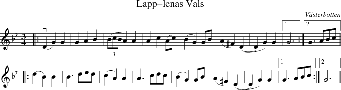 Lapp-lenas Vals