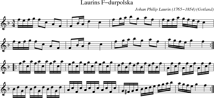 Laurins F-durpolska