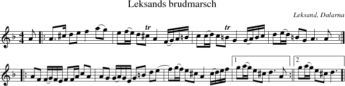 Leksands brudmarsch