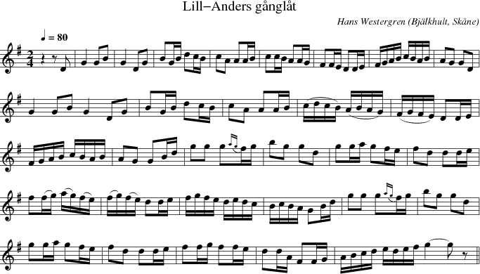 Lill-Anders gnglt