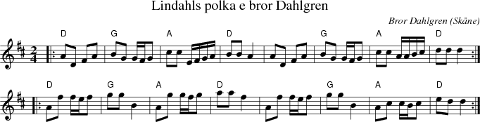 Lindahls polka e bror Dahlgren
