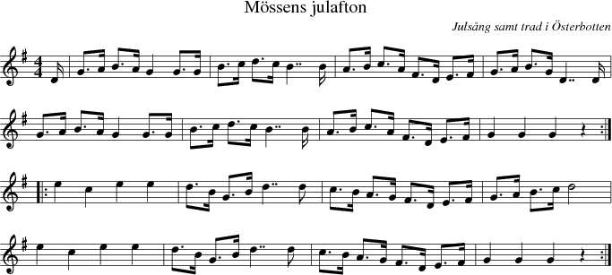 M�ssens julafton