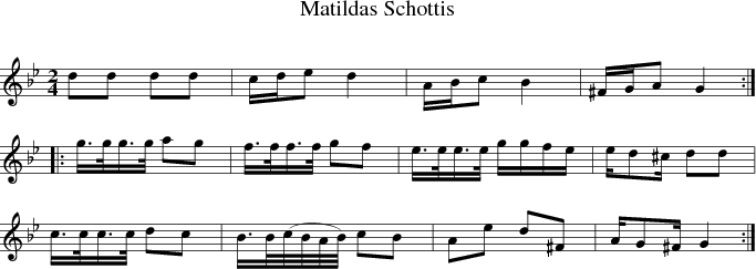 Matildas Schottis