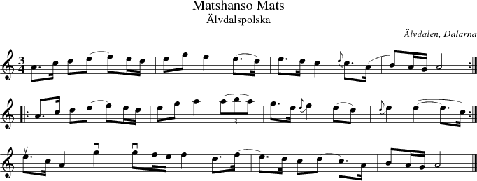 Matshanso Mats