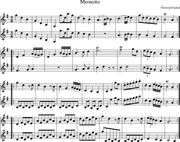 Menuette