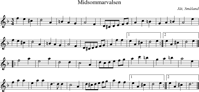 Midsommarvalsen