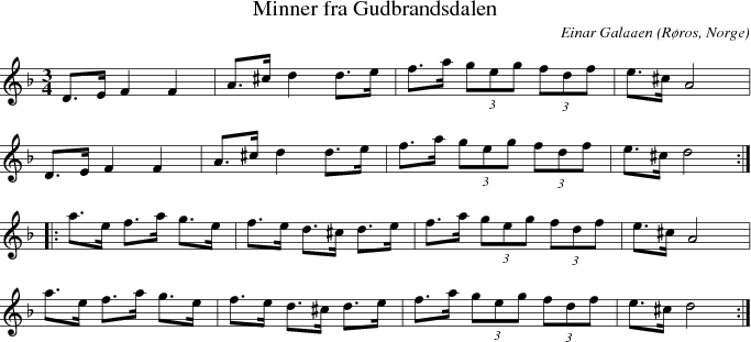 Minner fra Gudbrandsdalen