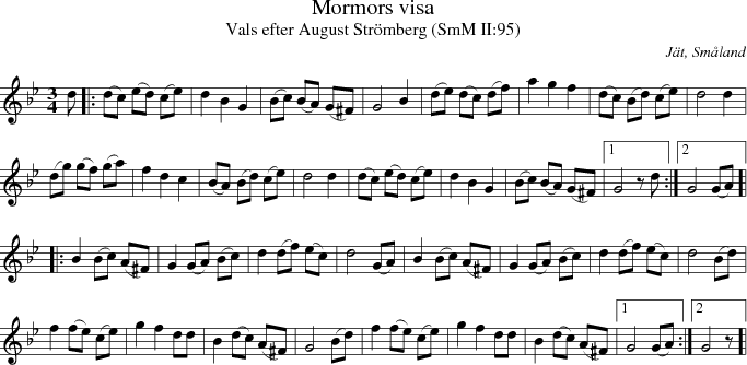 Mormors visa