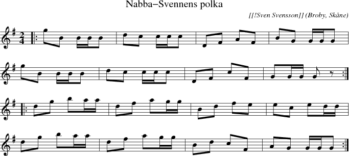 Nabba-Svennens polka