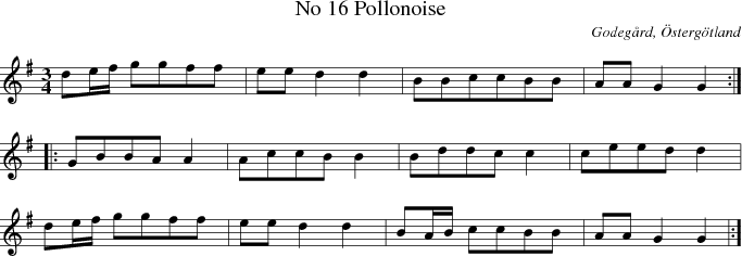 No 16 Pollonoise