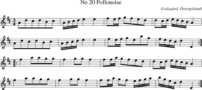 No 20 Pollonoise