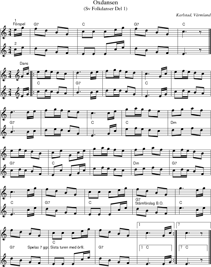 Oxdansen