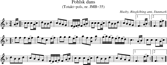 Pohlsk dans