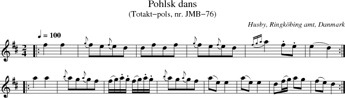 Pohlsk dans