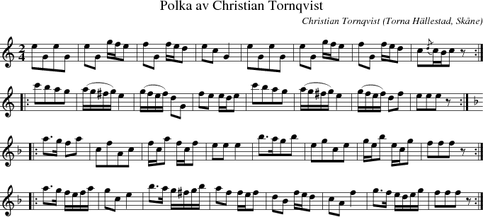 Polka av Christian Tornqvist