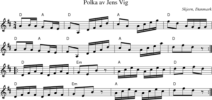 Polka av Jens Vig