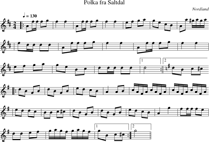 Polka fra Saltdal