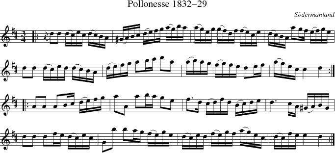 Pollonesse 1832-29