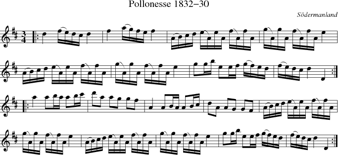 Pollonesse 1832-30