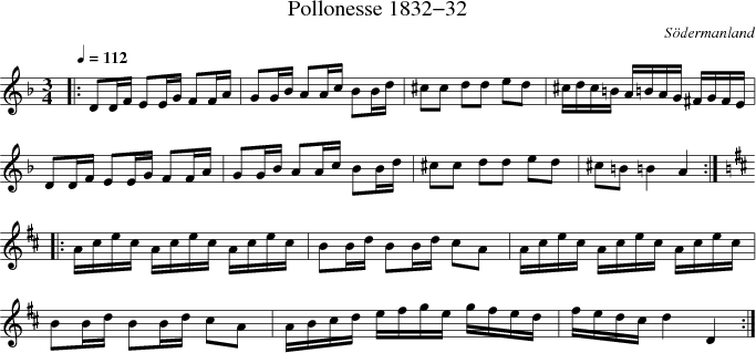 Pollonesse 1832-32