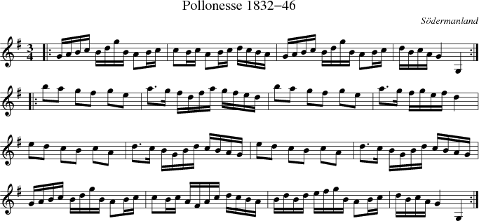 Pollonesse 1832-46