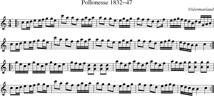 Pollonesse 1832-47