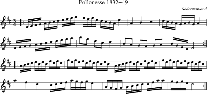 Pollonesse 1832-49