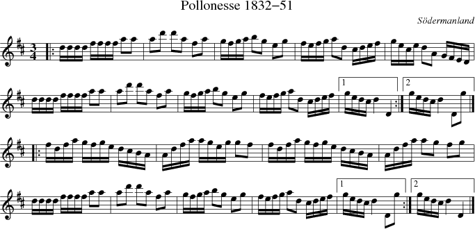 Pollonesse 1832-51
