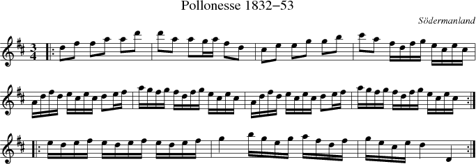 Pollonesse 1832-53