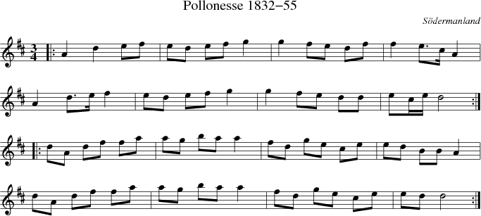 Pollonesse 1832-55