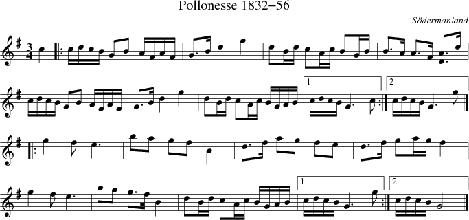 Pollonesse 1832-56