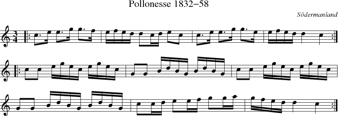 Pollonesse 1832-58