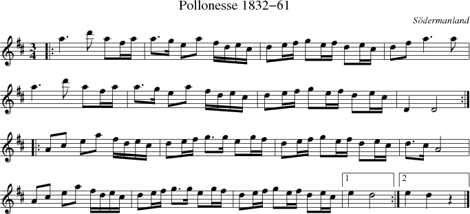 Pollonesse 1832-61
