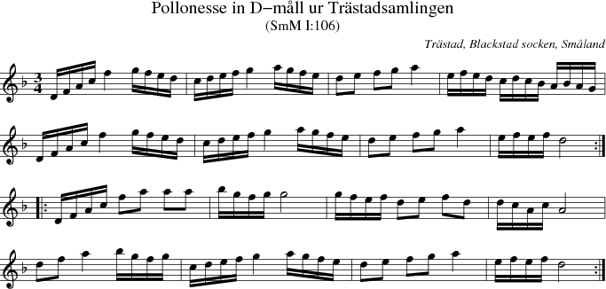 Pollonesse in D-mll ur Trstadsamlingen