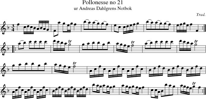 Pollonesse no 21