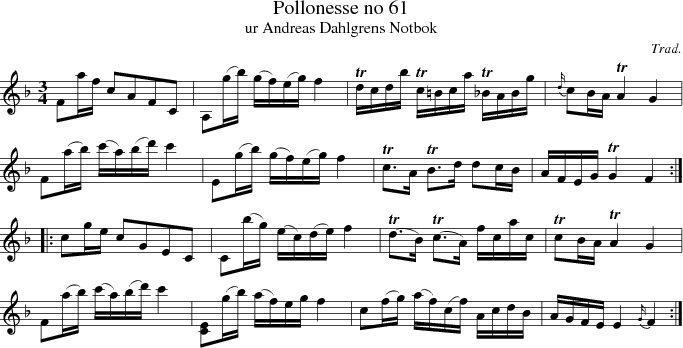 Pollonesse no 61