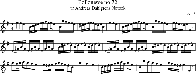 Pollonesse no 72