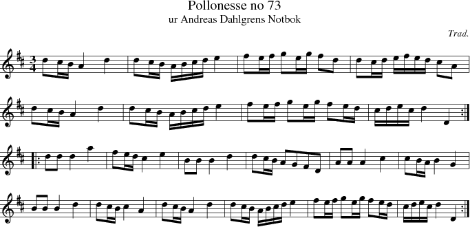 Pollonesse no 73