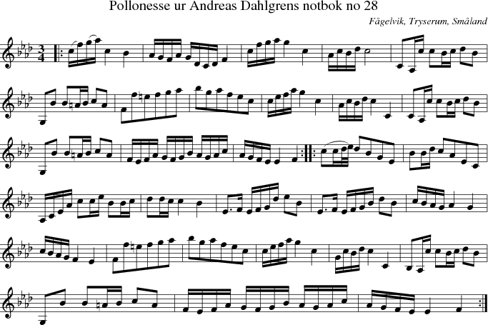 Pollonesse ur Andreas Dahlgrens notbok no 28