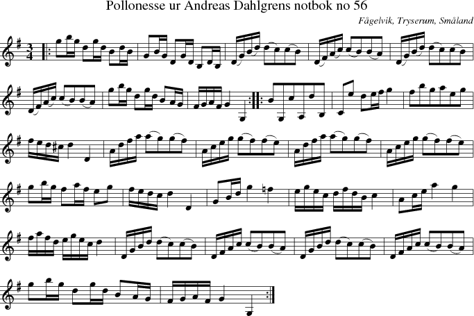 Pollonesse ur Andreas Dahlgrens notbok no 56