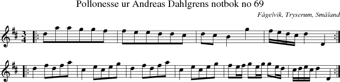 Pollonesse ur Andreas Dahlgrens notbok no 69