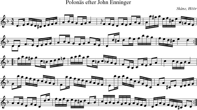 Polons efter John Enninger