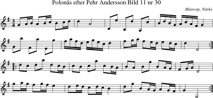 Polon�s efter Pehr Andersson Bild 11 nr 30