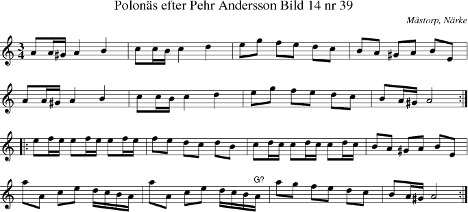 Polon�s efter Pehr Andersson Bild 14 nr 39
