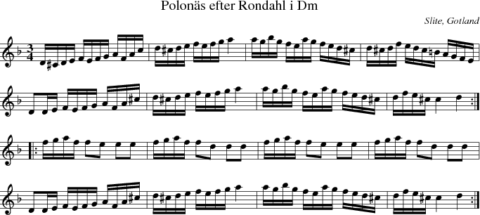 Polon�s efter Rondahl i Dm