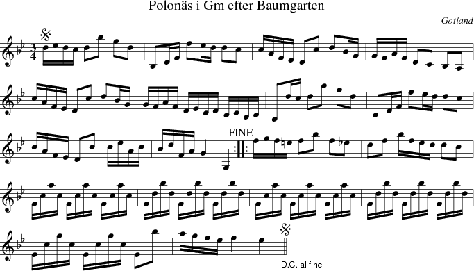 Polons i Gm efter Baumgarten